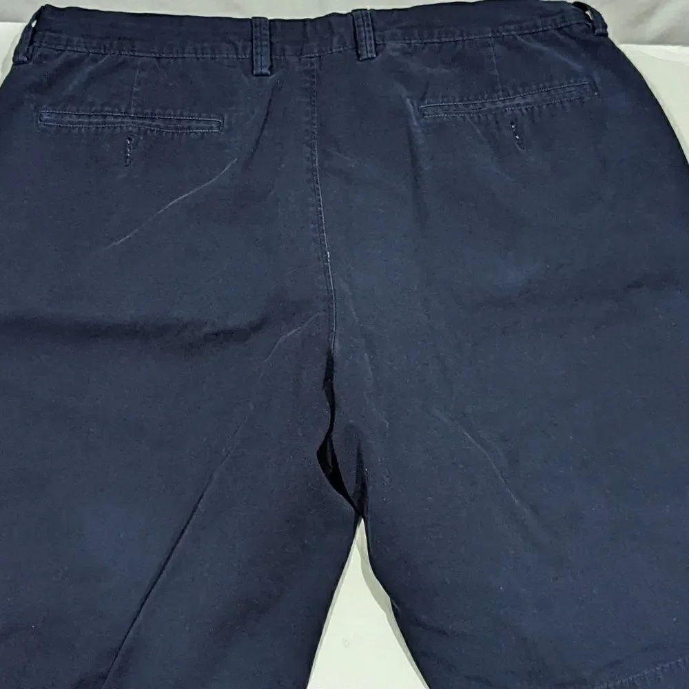 J. Crew Rivington Shorts Chino‎ Shorts Navy Blue Men size 34